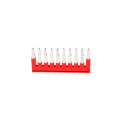 Блок перемычек на 10-конт., для пружинных клемм 2.5 мм² (упак. 10 шт.)