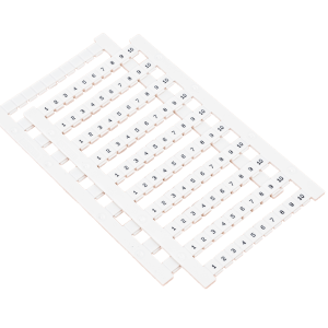 Маркировка пружинных клемм 4 мм², 1-100 (упак. 100 шт.)