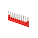 Блок перемычек на 10-конт., для пружинных клемм 4 мм² (упак. 10 шт.)